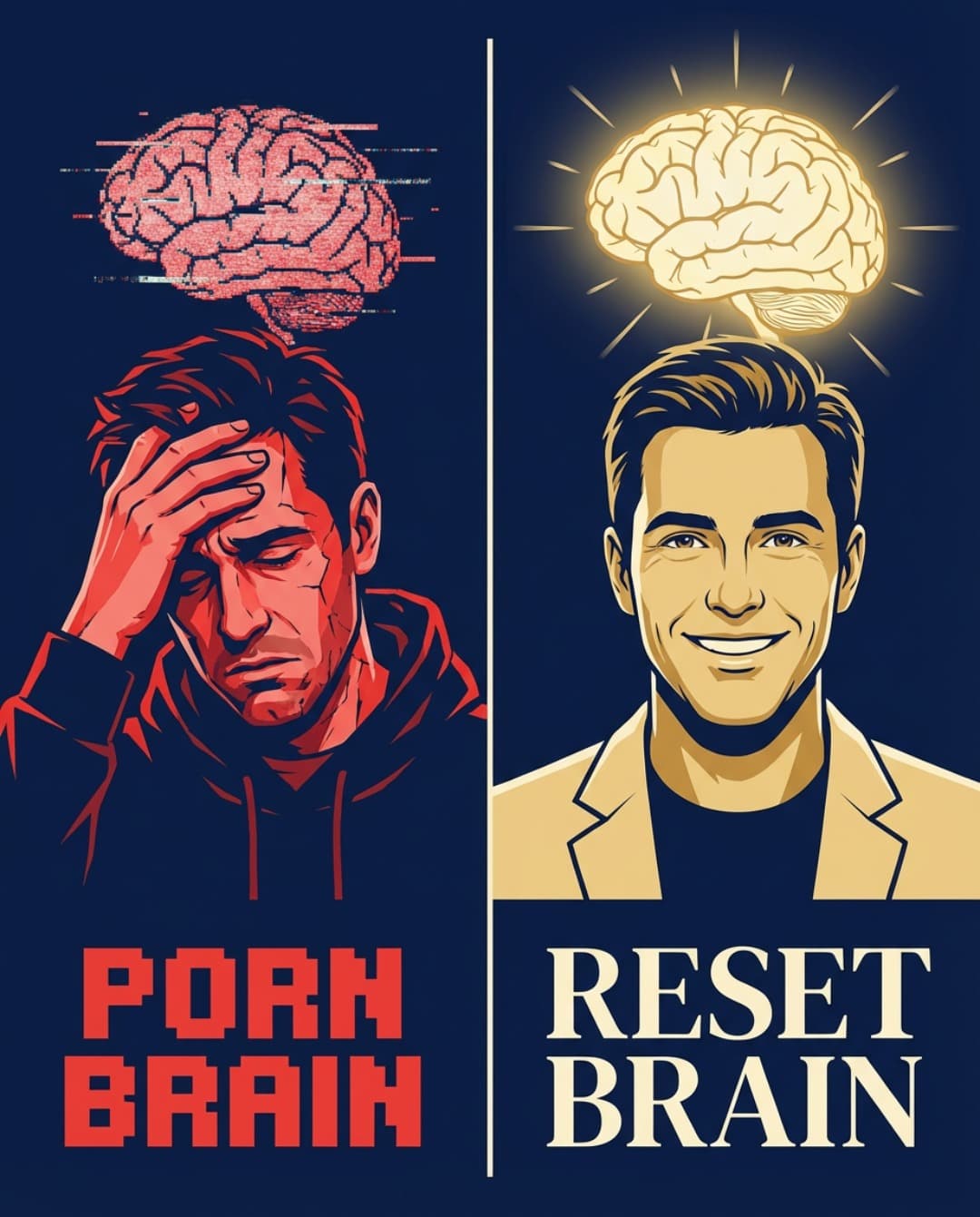 Porn Brain vs Reset Brain